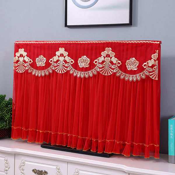 32%20to%2065%20Inch%20High%20Quality%20China%20Double%20Layer%20Dustproof%20LED%20TV%20Cover%20For%20Beautiful%20Design%20Elastic%20System%20-%20Image%204