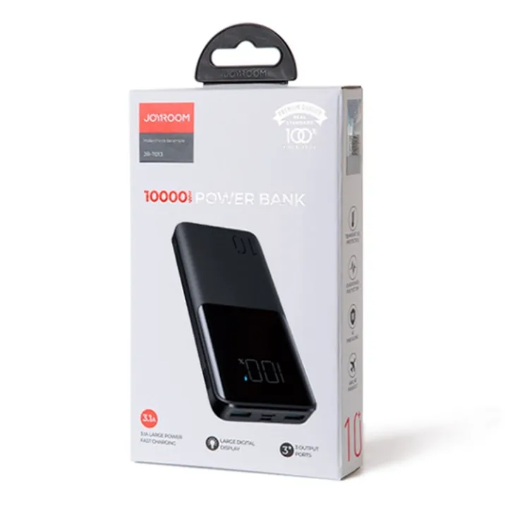 JOYROOM%20JR-T013%2015W%2010000mAh%20Fast%20Charging%20Power%20Bank%20Slim%20Lightweight%20LED%20Display%20External%20Battery%20Charger%20-%20Black%20-%20Image%202