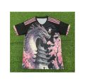 Football jersey on Japanese manga with blue crayons, new dragon ball ersion, hai ersion, supporting one jersey. 