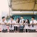 Taiwan School Uniform Suit Attached to Middle School Students jk Uniform White Shirt High School College Style Graduation Sports Meeting Business Attire Summer. 
