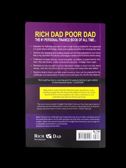 Rich%20Dad%20Poor%20Dad%20:%20What%20The%20Rich%20Teach%20Their%20Kids%20About%20Money%20That%20the%20Poor%20and%20Middle%20Class%20Do%20Not!%20Book%20by%20Robert%20T.%20Kiyosaki%20-%20Yellow%20Pages%20-%20Paperback%20-%20Image%205