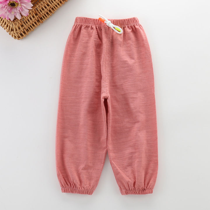Children%20Pants%20Summer%20Cotton%20Thin%20Breathable%20Prevent%20Mosquito%20Candy%20Color%20Kids%20Boys%20Girls%20Baby%20Pants%20-%20Image%202