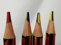 Multicolor Pencil 4 Colour in 1 Pencil 2 Piece. 