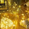 Home Decoration party String fairy lights Battery Operated Light for decoration 50 pcs bulb 15-20 feet Long- Room Decoration Light-44787. 