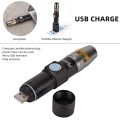 Alonefire SV14 Portable UV Flashlight 365nm USB Outdoor Fluorescent Anti-counterfeiting Counterfeit Detector Lamp 18650. 