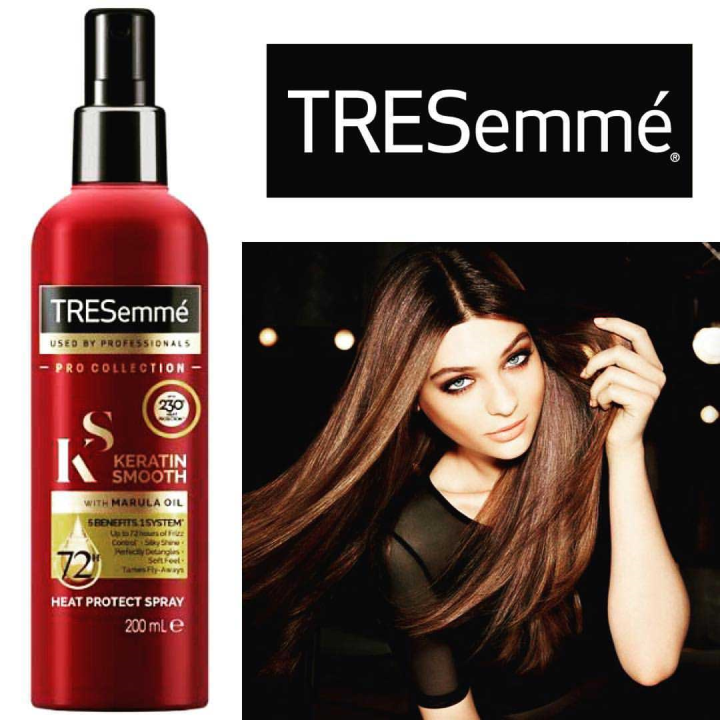 TRESemm%C3%A9%20Keratin%20Smooth%20Heat%20Protection%20Shine%20Spray%20-%20200ml%20-%20Image%202