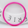 2023 Trendy Wholesale Candy Color Resin Bangle Bracelet Fashion Square Acrylic Plastic Bangles Bracelet Jewelry. 