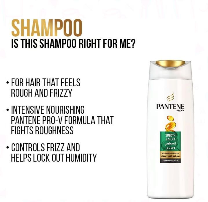 Pantene%20Pro-V%20Smooth%20&%20Silky%20Shampoo%20390ml%20-%20Frizz%20Control%20&%20Hair%20Curling%20for%20Regular%20Hair%20-%20Image%202