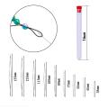 FashionApple 9Pcs Steel Big Eye Collapsible Beads Needle Thread Sewing Needles Different Size.