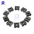 【Alizeker Mall】8pin DIP IC Sockets Adaptor Solder Type 8 2.54mm. 