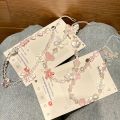 Beaded Phone Chain Charm Lanyard for iPhone Samsung, Cute Baroque White Bow, Flower Charm, Universal Accessories Jewelry Pendant.