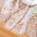 Europe lace eyelash flower Embroidery Christmas bed Table Runner flag cloth cover coffee tablecloth kitchen Wedding party decor. 