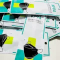 ** Sent within 12hours **KF94 mask Individual Packing Korean style mask (4-ply)(1pcs). 