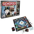 New Monopoly bord game Super Electronic Board Game, Electronic Banking Unit, Choose Your Rewards, Cashless Gameplay Tap Technology, for Ages 8 and Up,Box English electronic monopoly. 