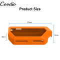 Coodio Silicone Case Protective Skin Cover Shockproof Travel Carry Pouch Compatible For Flipper Zero Interactive Virtual Pet Game Machine.
