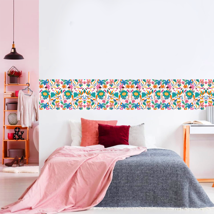 Spring%20Flower%20Boho%20Art%20Sticker%20for%20Decorating%20Wall%20Furniture%20Tiles%20Waterproof%20Decal%20-%20Image%204
