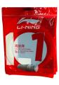 LI-NING High repulsion power badminton string 0.65mm- White. 