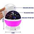 Star Master Rotating LED Lamp. 