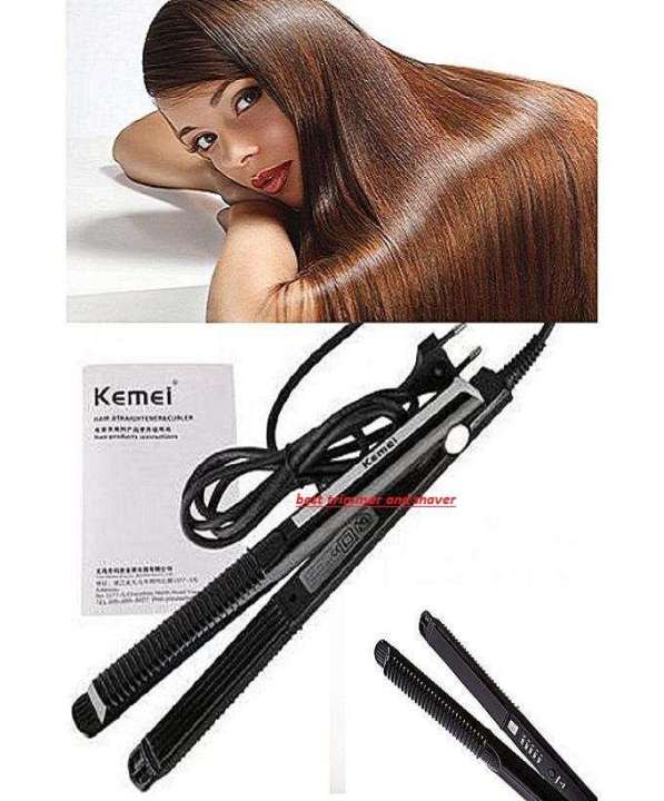 Kemei%20KM-2139%20StraightCare%20Hair%20Straightener%20for%20Women%20-%20Image%203