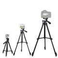 3120A Aluminum Alloy Tripod For Camera And Mobile (Black Colour) - Highest Performance.