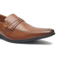 Apex Tan Leather Formal Shoe For Men.