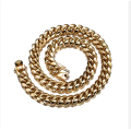 FLYNEE Jewelry Urban Jewelry Mens 18k Gold Cuban Link Bracelet. 