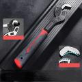 Alloy Steel Industrial Grade Wrench Good Quality Black Multifunctional Wrench Self-Locking Pipe Wrench Tool for Home Outdoors. 