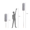 9.5 Feet Bendable Feather Duster with Extra Long Extendable Microfiber Duster (Dust Cleaner ). 