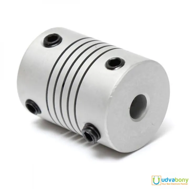 FLEXIBLE%205-5mm%20Aluminum%20Flexible%205mm%20To%205mm%20Shaft%20Coupling%20Clamp%20Universal%20Joint%20Stepper%20Motor%20Coupler%20For%20CNC%203D%20Printer%20Engraving%20Machine%20DC%20Motors%20DIY%20-%20Image%205