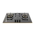 Gazi EG-B712G Tempered Glass  Triple Burner  Gas Stove LPG Only. 