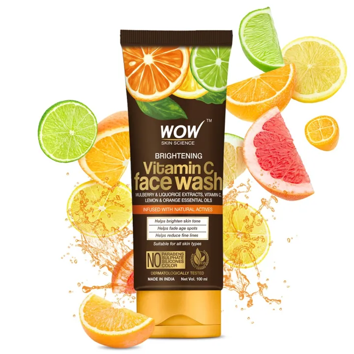 WOW%20Skin%20Science%20Brightening%20Vitamin%20C%20Face%20Wash%20Sulphate%20Silicones%20&%20Color%20100ml%20INDIAN%20-%20Image%204