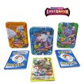 Pokemon Metal Box Card Game - TCG Trading Card Game Tin Can 41 Cards - 1 Random Metal Box. 