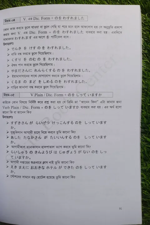 Japanese%20Minna%20No%20Nihongo%20N4%20Bangla%20Grammar%20For%20JLPT/Nat%20Level%20N4%20book%20-%20Image%206