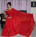 Traditional Jamdani Saree For Woman Share Product.