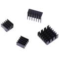 CPU RAM LAN USB Aluminum Heat Sink Radiator Cooling for Raspberry Pi 4B.