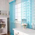 Love Heart String Curtain Window Door Divider Sheer Curtain Valance, Curtains Sets. 