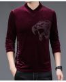 Cotton Full Sleeve Cotton T-Shirts for Men. 