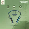 Black Wireless Neckband  g7- Bluetooth Headset with Microphone with own packing. 