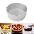 4Pcs Round shape Cake Mold,Aluminum Round cake mold 4pis set,Make Cake,Pudding And More,Oven Proof Cake Pan Set..