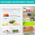 4 pcs Set Fridge Waterproof Mats Refrigerator Pads Antibacterial Antifouling Mildew Moisture Fridge Mats Kitchen Trivets Dining Trivets Table Mat.