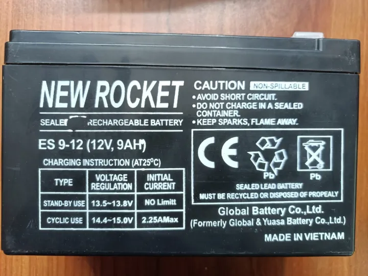 12%20Volt%209Ah%20Battery%20/%20Lead%20Acid%20New%20Rocket%20Battery%20/%20Dry%20Cell%20Battery%20-%20Image%204