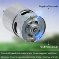 755 DC Motor for Trimmer 21V Grass Cutter Motor with Long Shaft for Efficient Cutting and Trimming. 