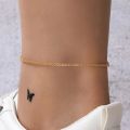 【Hottest Trends】 Boho Luxury Foot Chain Anklet For Women Charm Butterfly Tassel Pendant Anklets Sandals Barefoot Beach Foot Bridal Jewelr. 