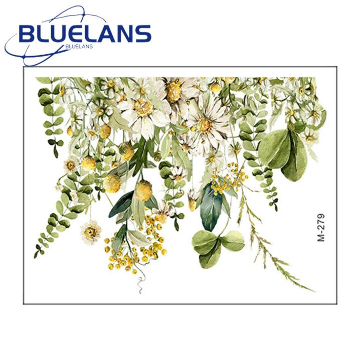 Green%20Leaf%20Toi%20Decal%20Green%20Flower%20Toi%20Decals%20Long-lasting%20Beautiful%20Home%20Decoration%20less%20Than%20Toi%20Sticker%20-%20Image%203