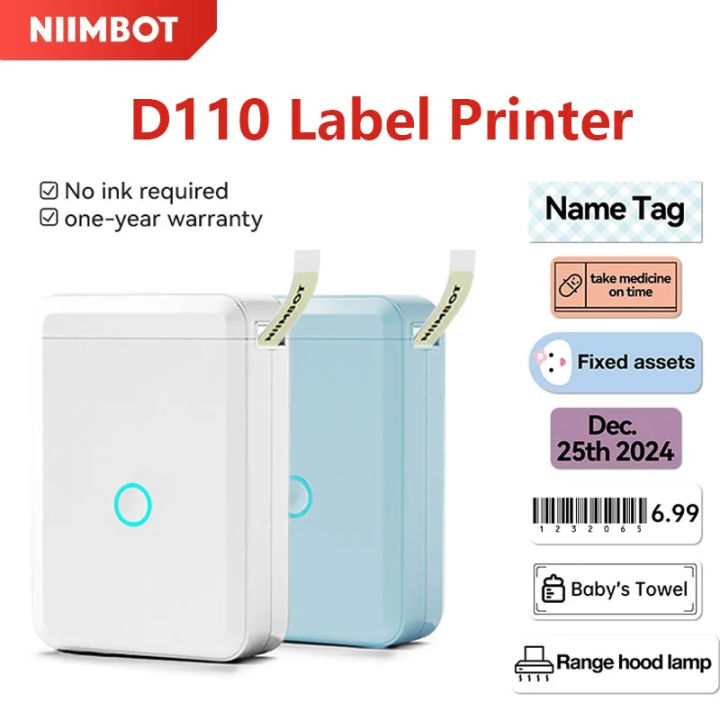 Niimbot%20D110%20Label%20Printer%20Portable%20Wireless%20Bluetooth%20Thermal%20Label%20Printer%20Inkless%2012-15mm%20White%20Anti-Oil%20Sticker%20Label%20Maker%20-%20Image%202