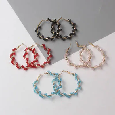 Fashionable%20Hollow%20Round%20Crystal%20Earring%20for%20Women%20New%20Collection%202024%20-%20Trendy%20Spiral%20Drop%20Earrings%20for%20Girls%20Simple%20Stylish%20-%20Image%204