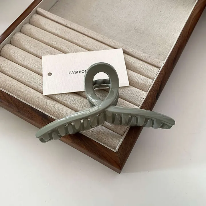 Multi%20color%20Korean%20version%20fashionable%20elegant%20socialite%20temperament%20high%20end%20clip%20large%20simple%20cool%20style%20hair%20clip%20at%20back%20of%20the%20head%20-%20Image%207