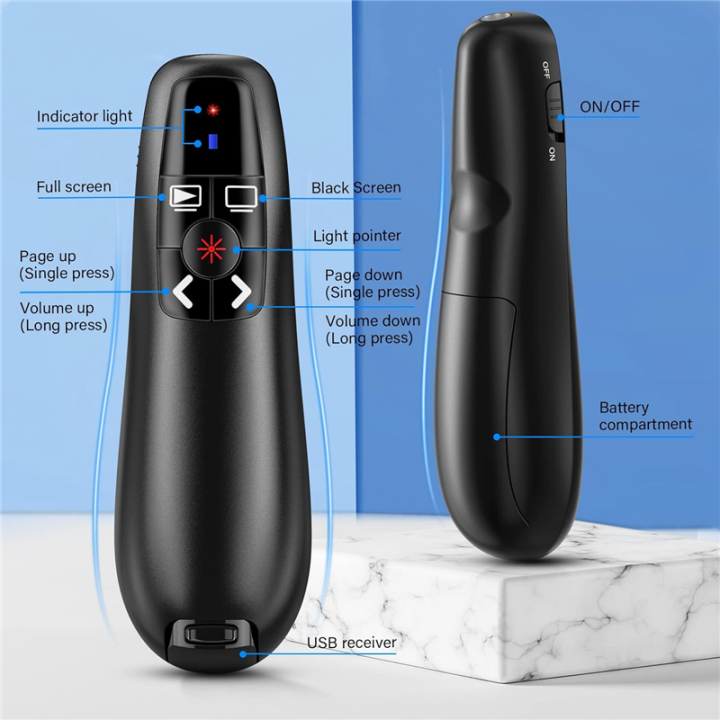 Wireless%20Presenter%20Remote%20Clicker%20Wireless%20Presenter%20Remote%20RF%202.4GHz%20USB%20Rechargeable%20PowerPoint%20Clicker%20for%20Computer/Laptop%20-%20Image%207