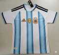 Argentina Big Size World Cup Football Jersey 2026 - Half Sleeve - ( Real Picture).