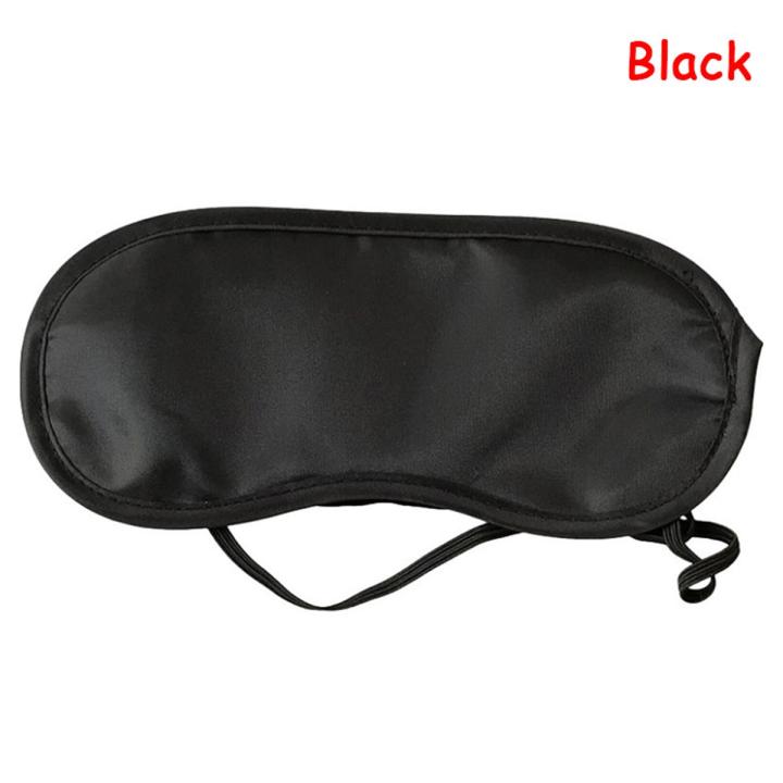 Natural Sleeping Eye Cover Mask Shade Soft Portable Travel Eyepatch Nap Eye Patch Rest Blindfold Encounter